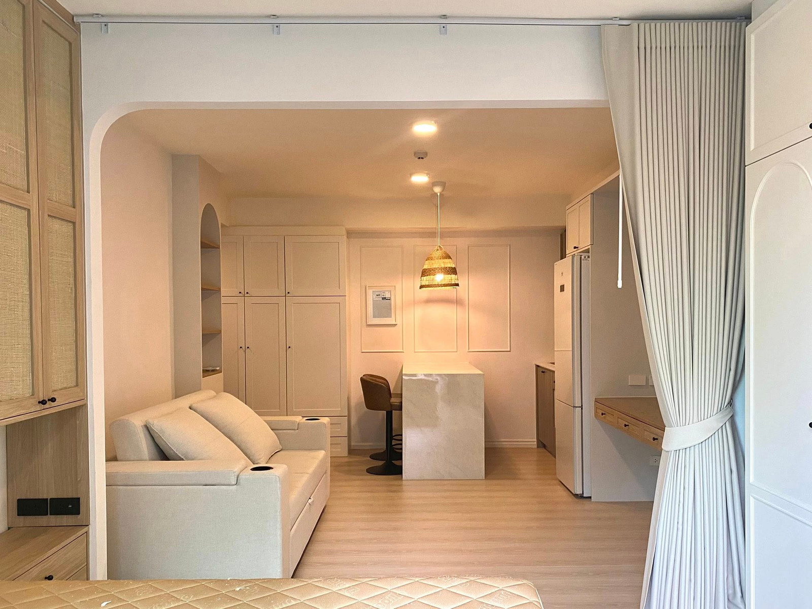 For rent: A Space Mega Bangna 1, next to IKEA, 1 bedroom, 34 sq m, 15,000 baht.