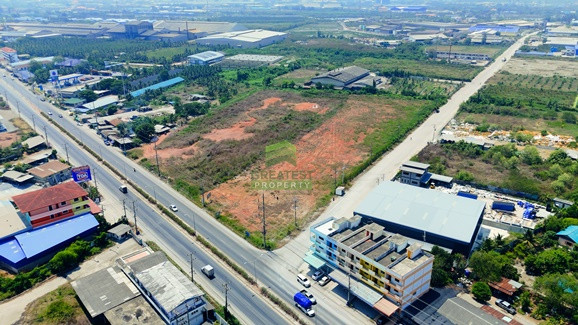 ที่ดินติดถนน บ้านแพ้ว–พระประโทน เนื้อที่ 8-2-14.70 ไร่ ใกล้พระราม 2 สมุทรสาคร – รูปที่ 4
