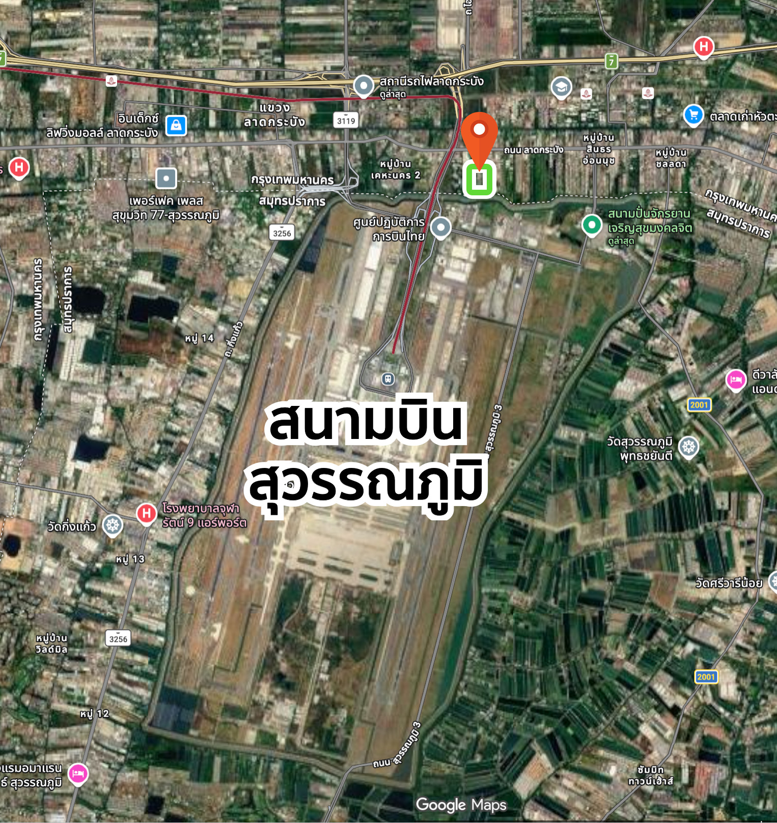 Golden opportunity for investors! Very rare item, land for sale in a potential location, Lat Krabang, near Suvarnabhumi Airport and King Mongkut's Institute of Technology Ladkrabang (KMITL). Golden opportunity for investors! Very rare item, land for sale in a potential location, Lat Krabang, near Suvarnabhumi Airport and King Mongkut's Institute of Technology Ladkrabang (KMITL).