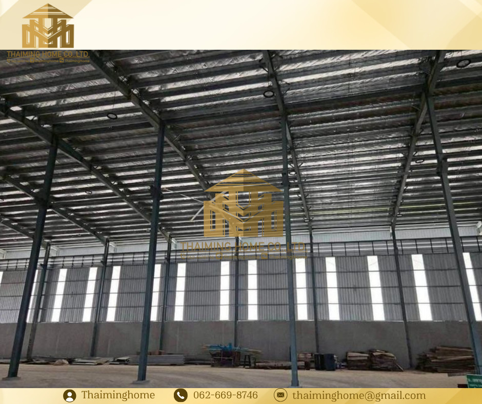 โรงงาน/โกดัง ให้เช่า 4,000ตรม บางเพรียง สมุทรปราการ ผังสีเหลือง รถเทรลเลอร์เข้าได้ (TW8-25526) – รูปที่ 3