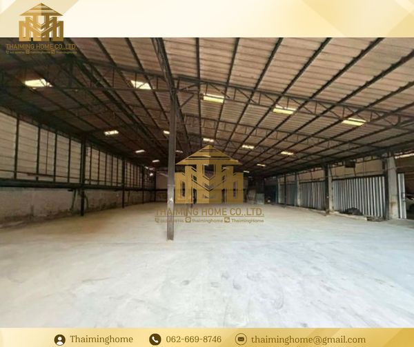 For rent: Factory/warehouse 600 sq m, purple area, Suksawat, Phra Pradaeng, Samut Prakan (TW8-25626)