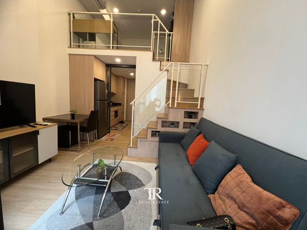 🏡 Condo for Rent – Landmark @ MRTA Station (แลนด์มาร์ค แอท เอ็มอาร์ทีเอ สเตชั่น) | Duplex | 1 Bed | 35 sqm | Floor 14 | Rama 9 | 💰21,000 THB/month | LINE: @500vvzzy | Ref: TR0139