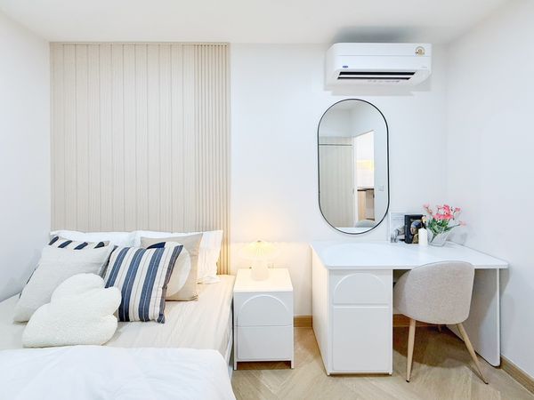 Big room to please people who want 2 bedrooms, The Trio Garden (The Trio Garden), Srinakarin.