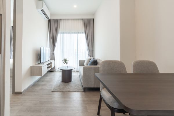 ✅ Condo for rent, The Hampton Suite Rayong 🛏️ 2 rooms, 1 living room, 1 bathroom, with furniture 💥New room, ready to move in