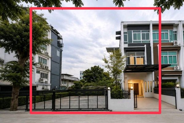 🏢 ให้เช่า Home Office พร้อมลานจอดรถ 20 คัน | Town in Town