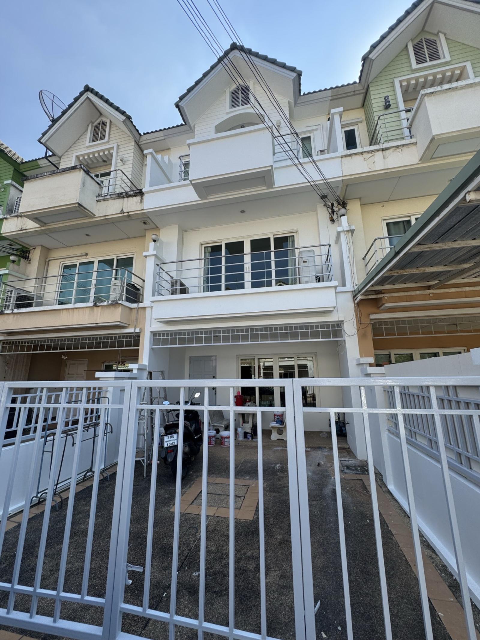 For Sale Townhouse/Townhome  , Baan Sittharam Watthana , MRT-Pak Kret Bypass , Bang Phut , Pak Kret , Nonthaburi , CX-164278
