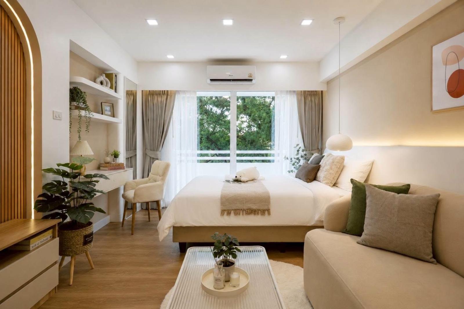 Condo for sale: Baan Rajthewee Ville, studio, 25.25 sq.m., unobstructed view, near Rajthewee. Condo for sale: Baan Rajthewee Ville, studio, 25.25 sq.m., unobstructed view, near Rajthewee.