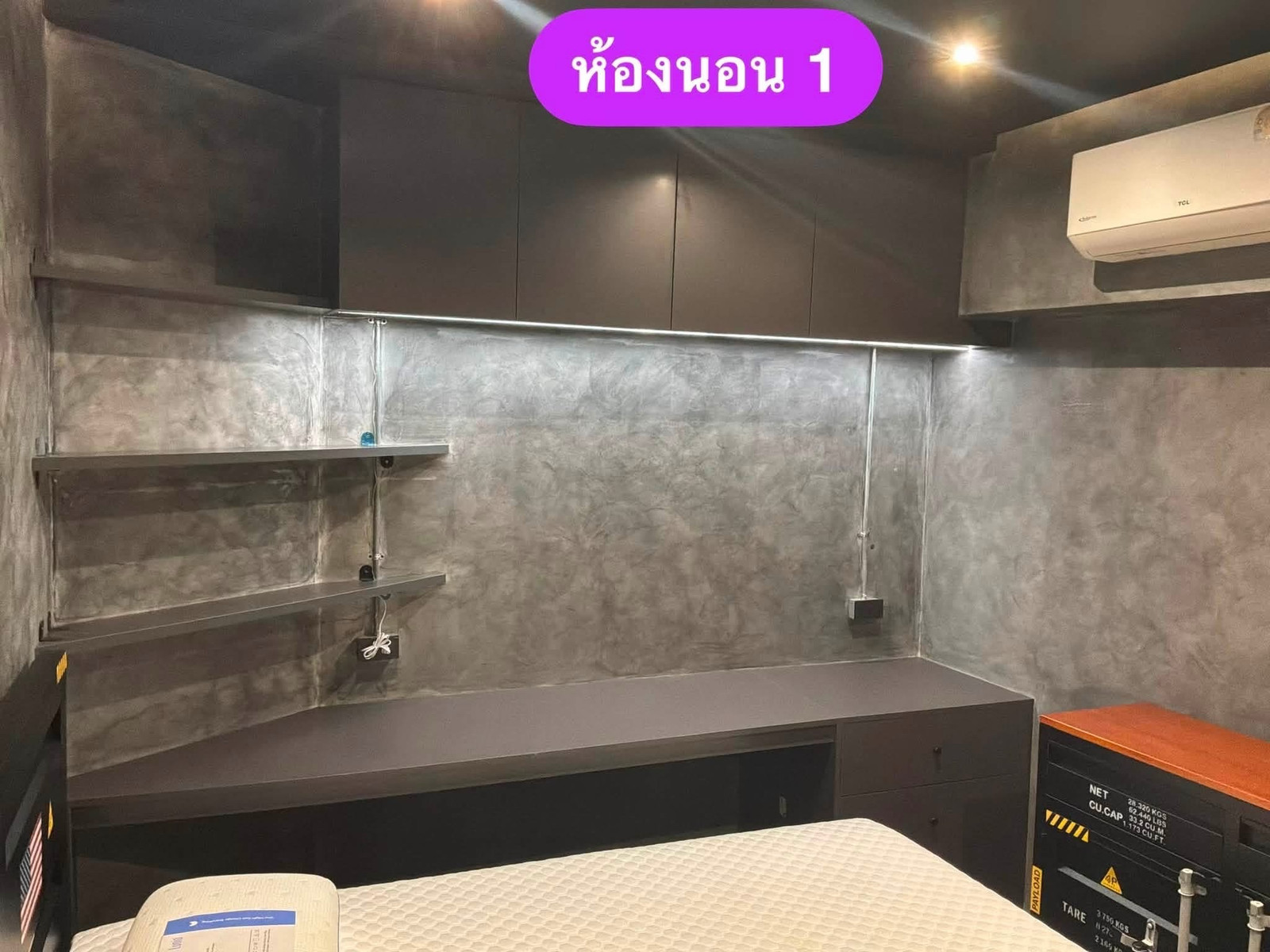 ให้เช่า🔥🔥ใกล้รถไฟฟ้าสายสีเหลือง 400 เมตร  แต่งสไตล์ล็อฟ เครื่องใช้ไฟฟ้า เฟอร์นิเจอร์ จัดเต็ม ตู้เย็น 4 ประตู – รูปที่ 4