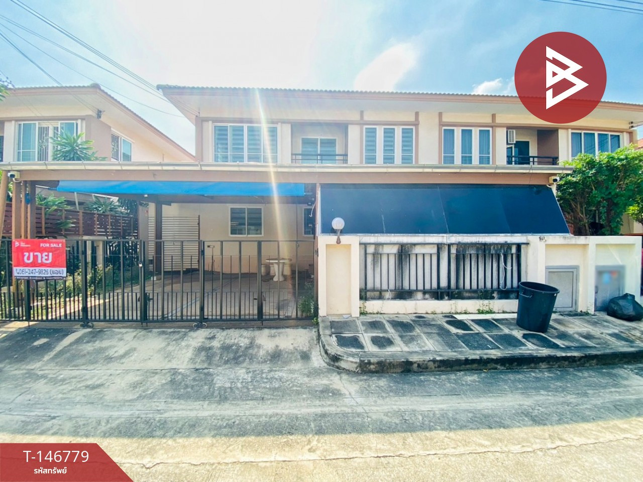 Single house for sale I Leaf Park 2 Village, Rama 2, Km.14, Phanthai Norasing, Samut Sakhon