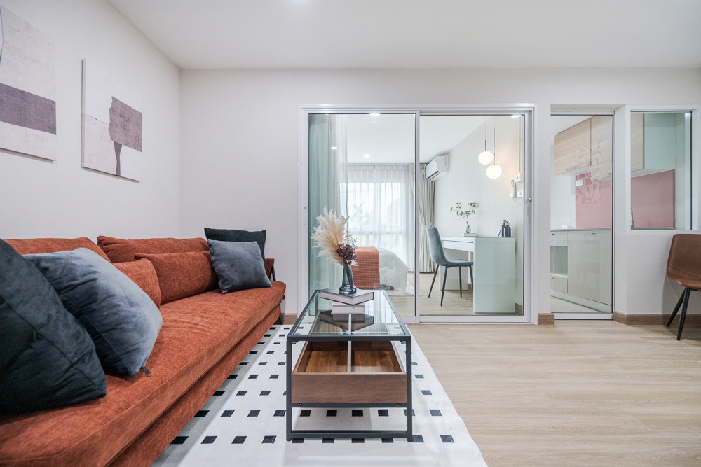 🔥Condo for sale, The Tropical Condominium, The Tropical Condominium, On Nut 12 location, near BTS On Nut and the expressway ✅ Ready to move in.