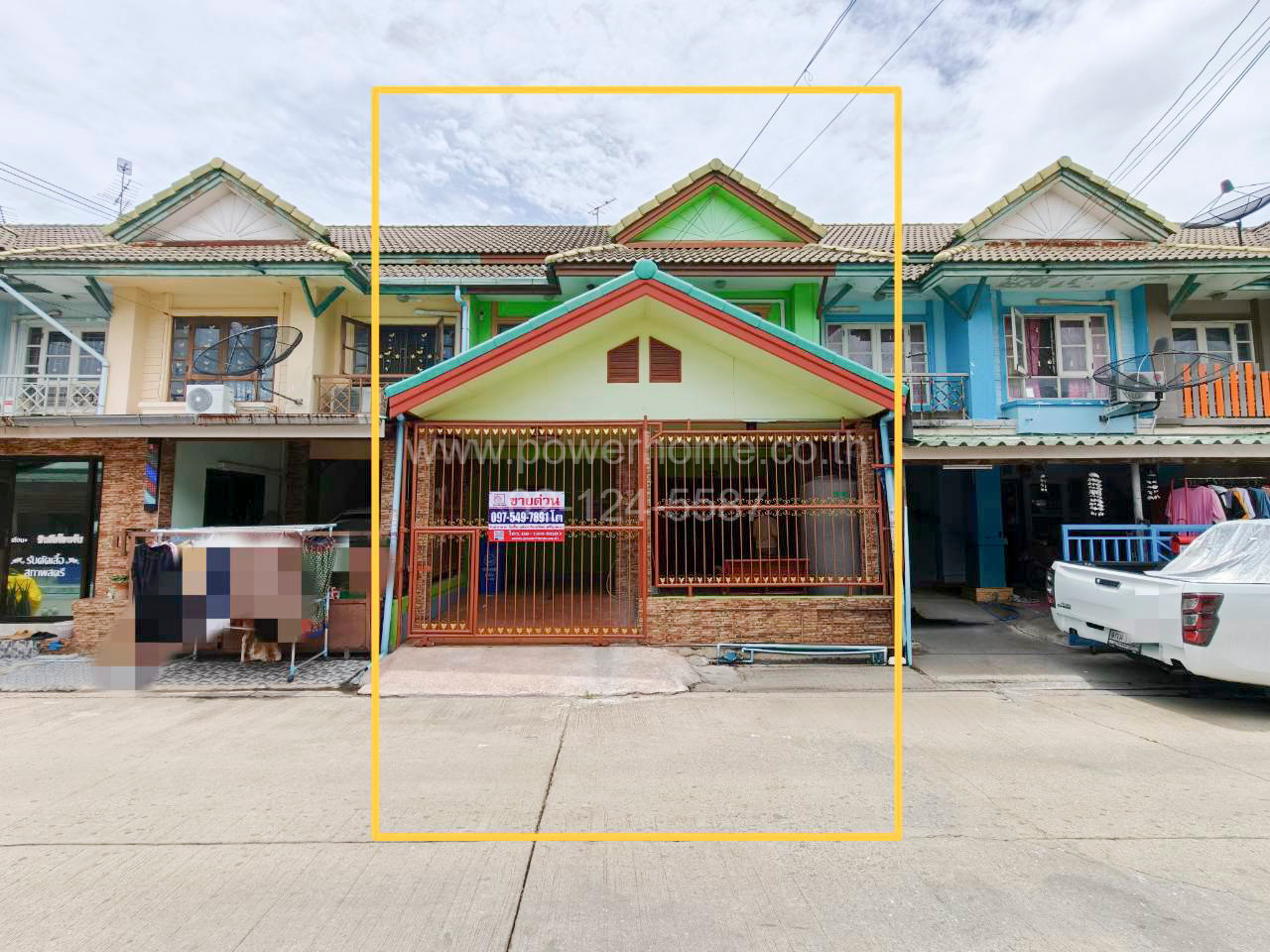 2-story townhouse, Pruksa Village 18, good location, near Saeng Chan Thaworn Market. (Bang Yai-Kaew In) 2-story townhouse, Pruksa Village 18, good location, near Saeng Chan Thaworn Market. (Bang Yai-Kaew In)