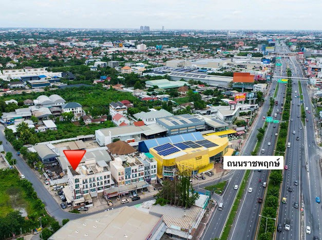 ทำธุรกิจเด่นที่จอดรถเยอะ !!! เหมาะทำออฟฟิศ คลีนิค ขายตึกแถว 5  ชั้น 30.7 ตรว. หลังมุม ในถนน บางกรวย-กรุงนนท์(วัดตะระเก) ใกล้เซ็นทรัล เวสต์วิลล์ และ ถนนใหญ่ ราชพฤกษ์ 70 เมตร ราคาพิเศษ!! – รูปที่ 3