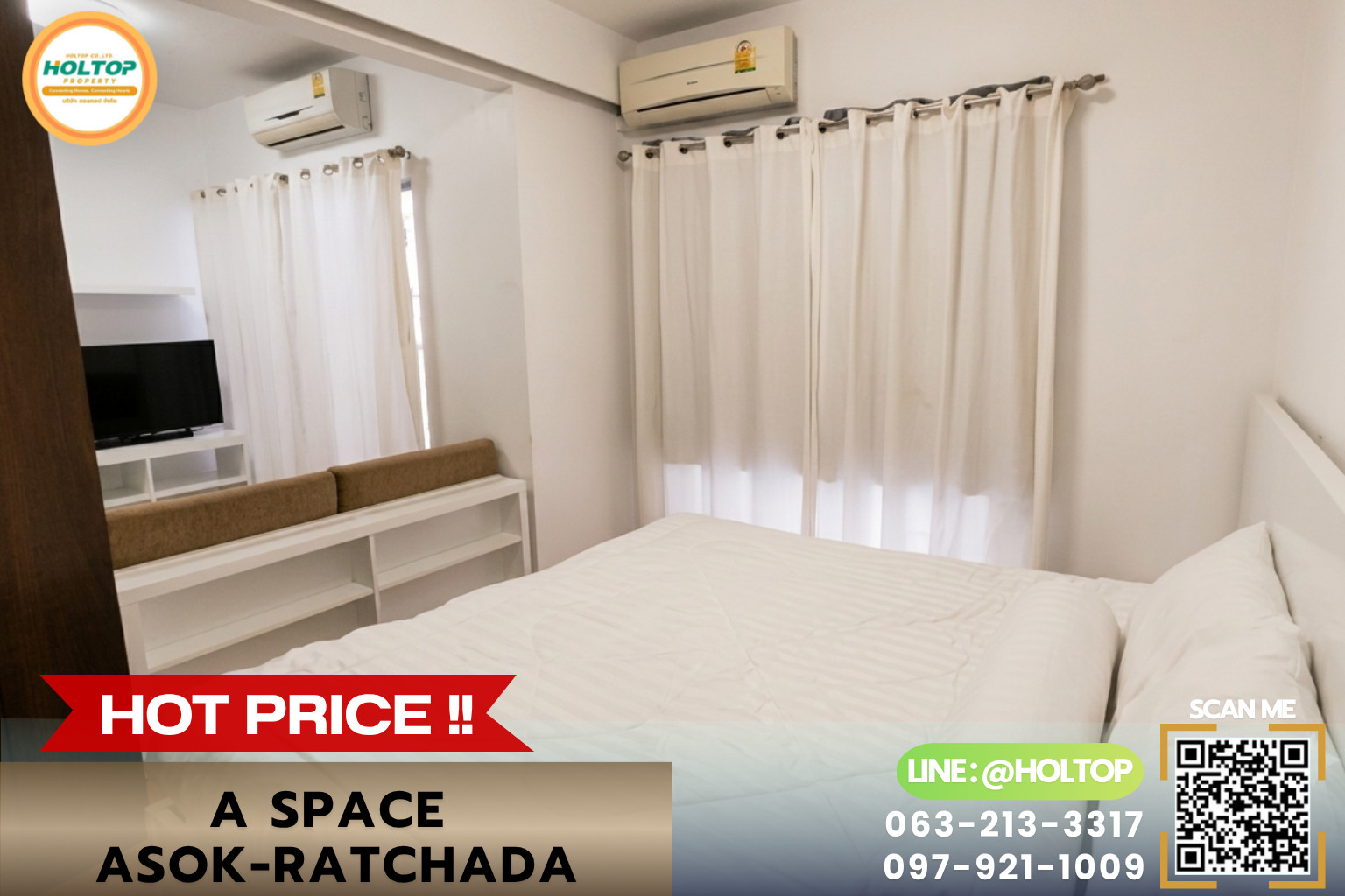 #E1190💕300769ให้เช่าคอนโด A Space Asok-Ratchada #E1190💕300769ให้เช่าคอนโด A Space Asok-Ratchada
