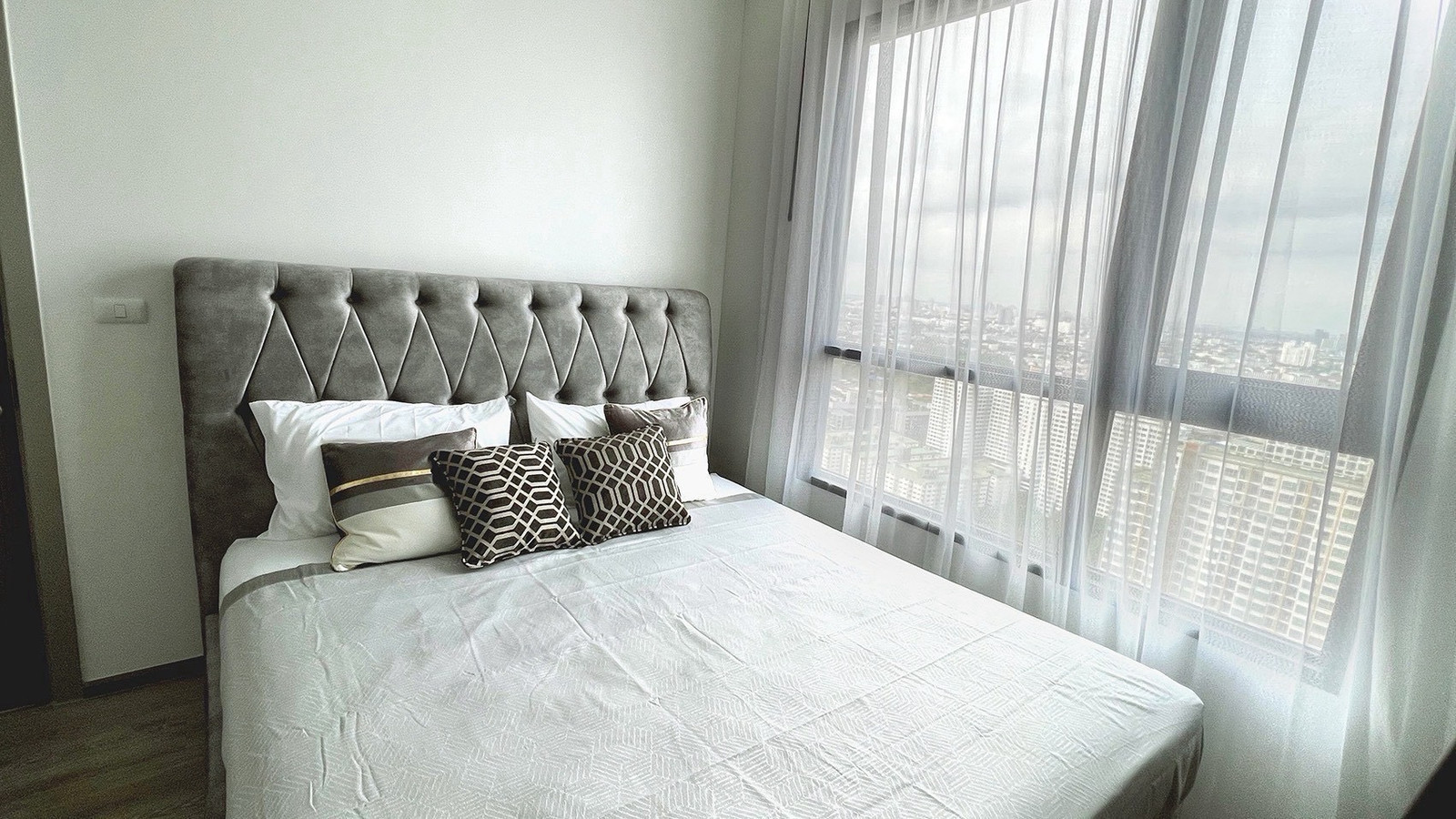 🔥Rent at Knight Bridge Prime Onnut 🔥2BR 2BR.🔥 50,000🔥55sqm🔥Floor40 – รูปที่ 4