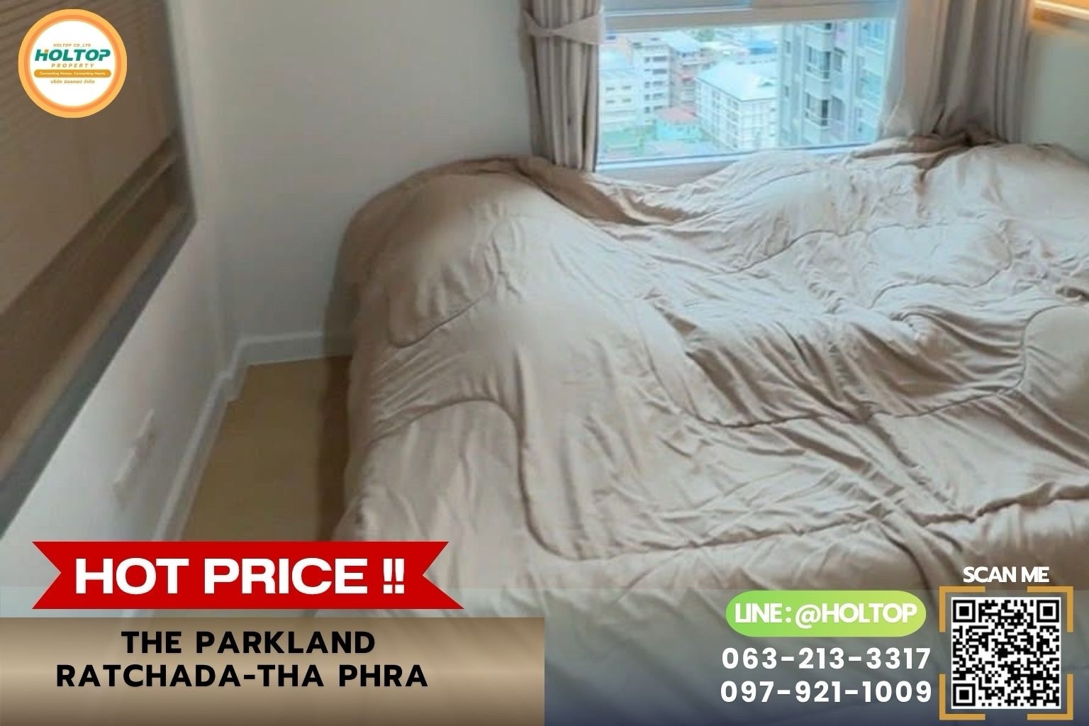 #Z6077💥270769 🔥ให้เช่าคอนโด The Parkland Ratchada-Tha Phra #Z6077💥270769 🔥ให้เช่าคอนโด The Parkland Ratchada-Tha Phra