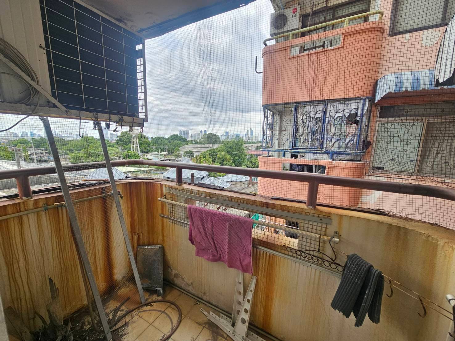 🔥 Condo for sale, Rung Rueang Condo Town, Lat Phrao 80, large room 51 sq m, only 1.5 million baht 🔥Tel. 084-694-8888, near MRT Huai Khwang and MRT Lat Phrao, near The Street Ratchada, Big C, Central EastVille and Rama 9. – รูปที่ 3