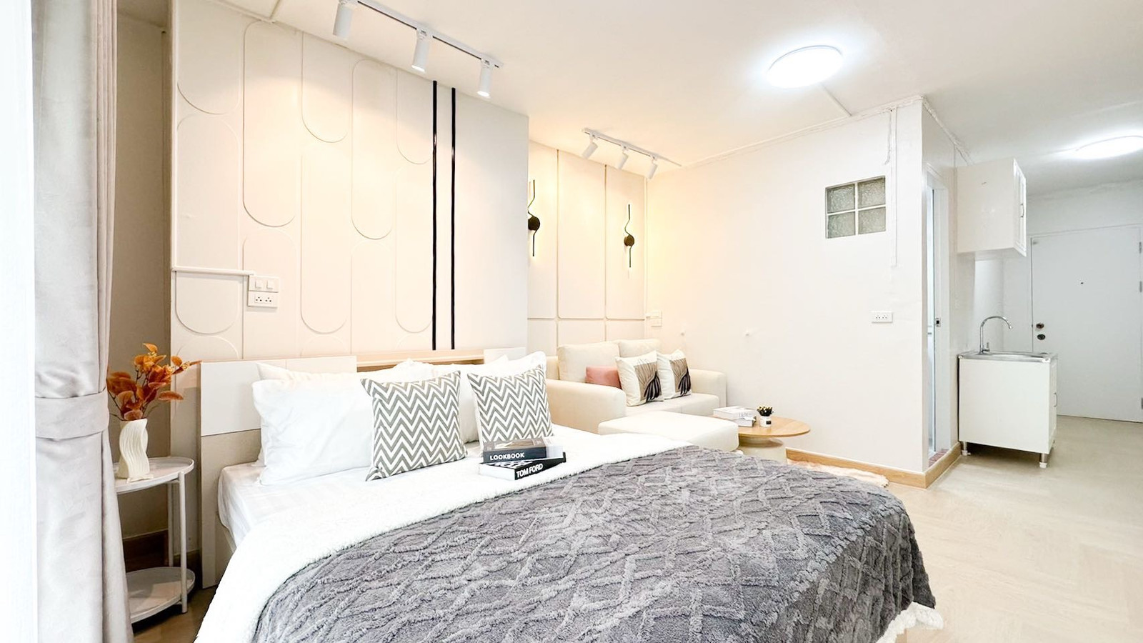 🏡✨ คอนโดราคาดี ใกล้ BTS อ่อนนุช! ✨  คอนโดบ้านชมดาว  (𝗕𝗮𝗮𝗻 𝗖𝗵𝗼𝗺 𝗗𝗮𝗼 𝗖𝗼𝗻𝗱𝗼𝗺𝗶𝗻𝗶𝘂𝗺) ฟรี! เฟอร์นิเจอร์และเครื่องใช้ไฟฟ้าล้นๆ – รูปที่ 3