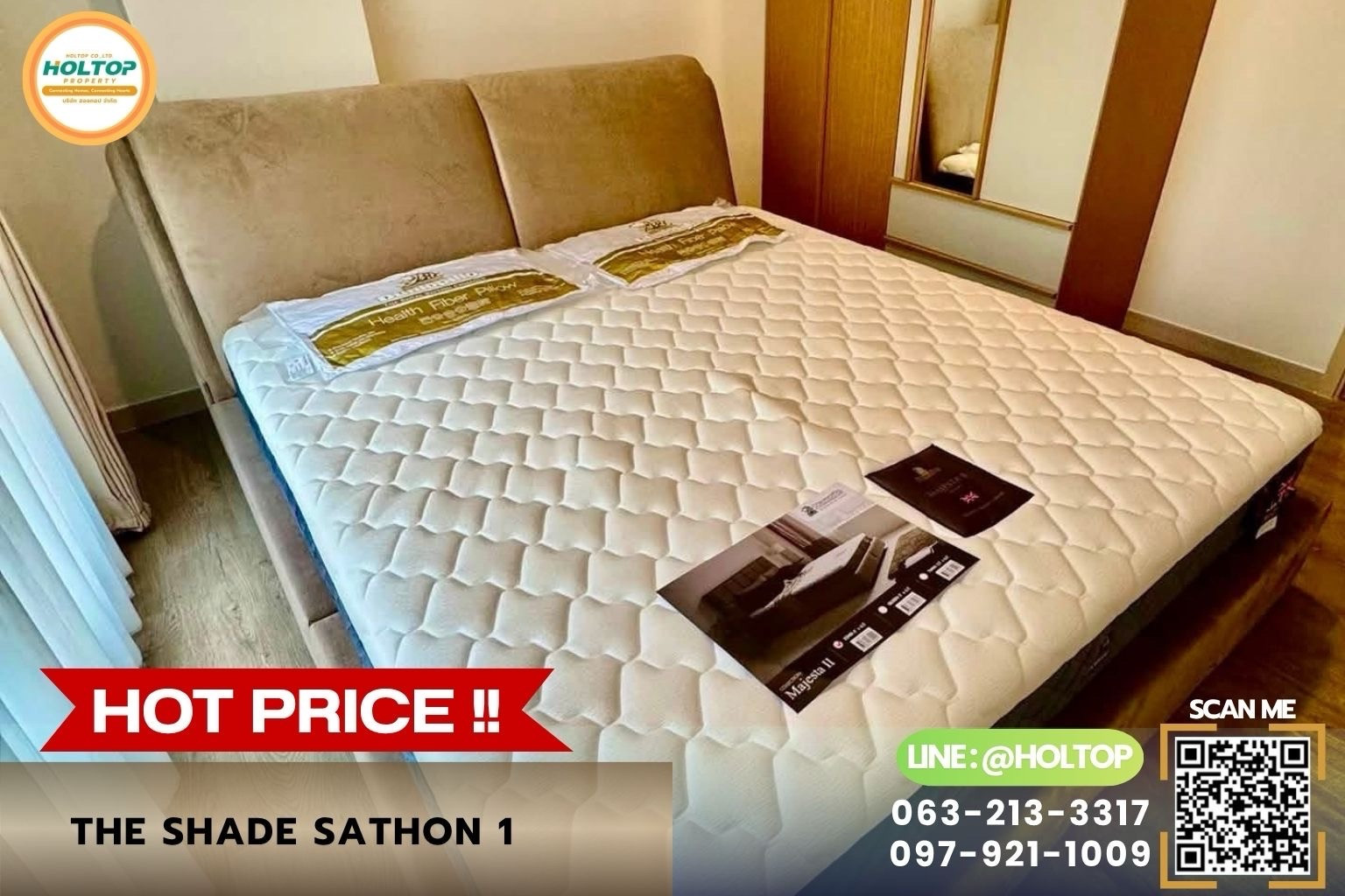 #Z6064💥270769 🔥ให้เช่าคอนโด The SHADE Sathon 1 #Z6064💥270769 🔥ให้เช่าคอนโด The SHADE Sathon 1