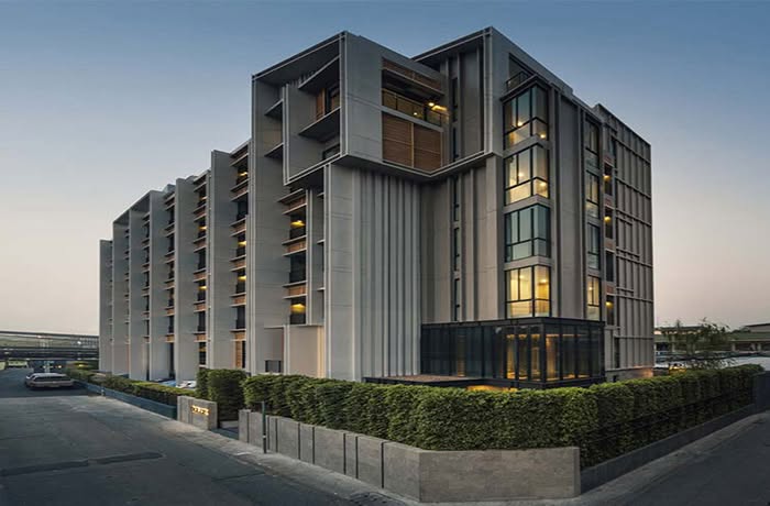 🌿 Dolce Udomsuk: 1-bedroom unit, 31 sq.m., 2.85-meter high ceiling, with shuttle service, near BTS Udomsuk. 🌿 Dolce Udomsuk: 1-bedroom unit, 31 sq.m., 2.85-meter high ceiling, with shuttle service, near BTS Udomsuk.