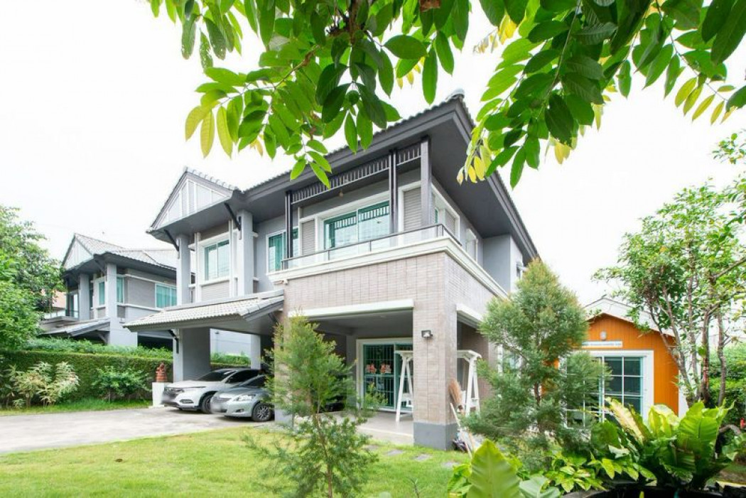 For Rent- single house in Chuan Chuen Grand Ekachai Bang Bon, 100 sq.wa, 4 bedrooms, near Kanlapaphruek.