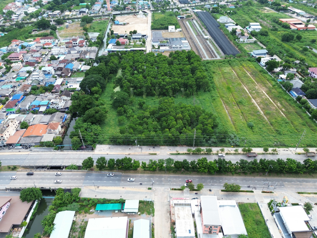 ขาย ที่ดิน ริมถนนพุทธมณฑลสาย 3 ขนาด 15 ไร่กว่า เหมาะทำจัดสรร DD – รูปที่ 4