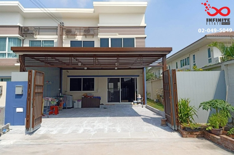ขายทาวน์โฮม 2 ชั้น ศุภาลัยวิลล์ รังสิต คลอง 2 หลังริม ต่อเติม พร้อมเข้าอยู่   – รูปที่ 3