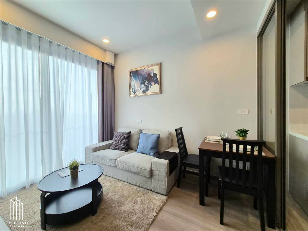 For rent Whizdom The Forestias (Mytopia) 1 ห้องนอนขนาดใหญ่ ตกแต่งครบ พร้อมวิวชานเมืองสู่เส้นขอบฟ้ากรุงเทพฯ พร้อมสวน 30 ไร่@30,000 Baht – รูปที่ 4