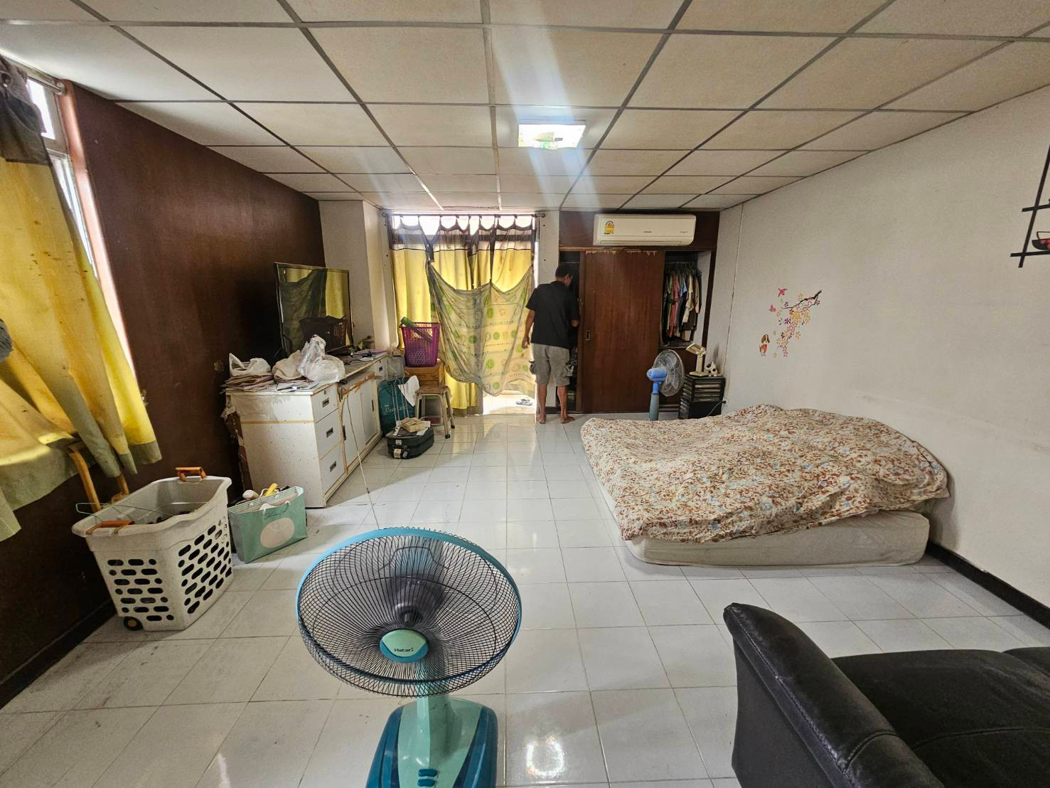 🔥 Condo for sale, Rung Rueang Condo Town, Lat Phrao 80, large room 51 sq m, only 1.5 million baht 🔥Tel. 084-694-8888, near MRT Huai Khwang and MRT Lat Phrao, near The Street Ratchada, Big C, Central EastVille and Rama 9. – รูปที่ 2