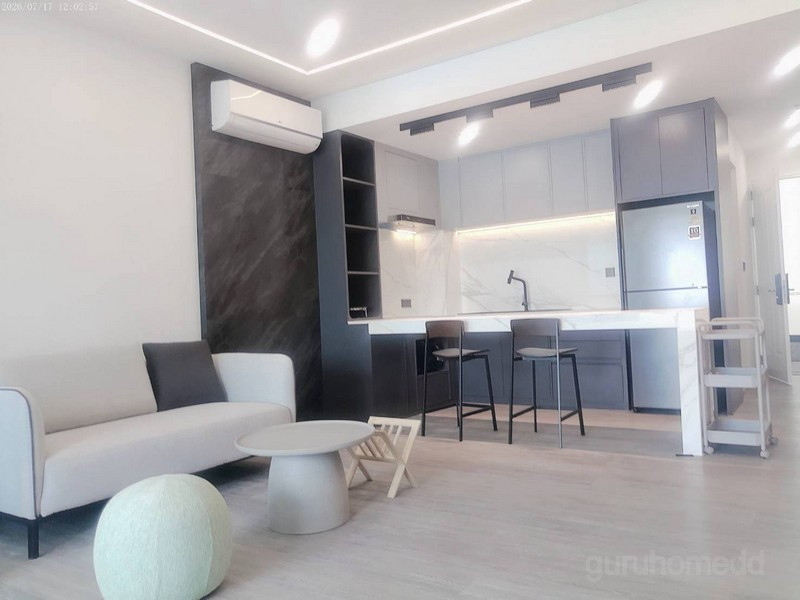 ghd000873R For Rent: Baan Sathorn Chaophraya Condo, 53.6 sq m, 1 bedroom, 1 bathroom, 23rd floor, ready to move in.