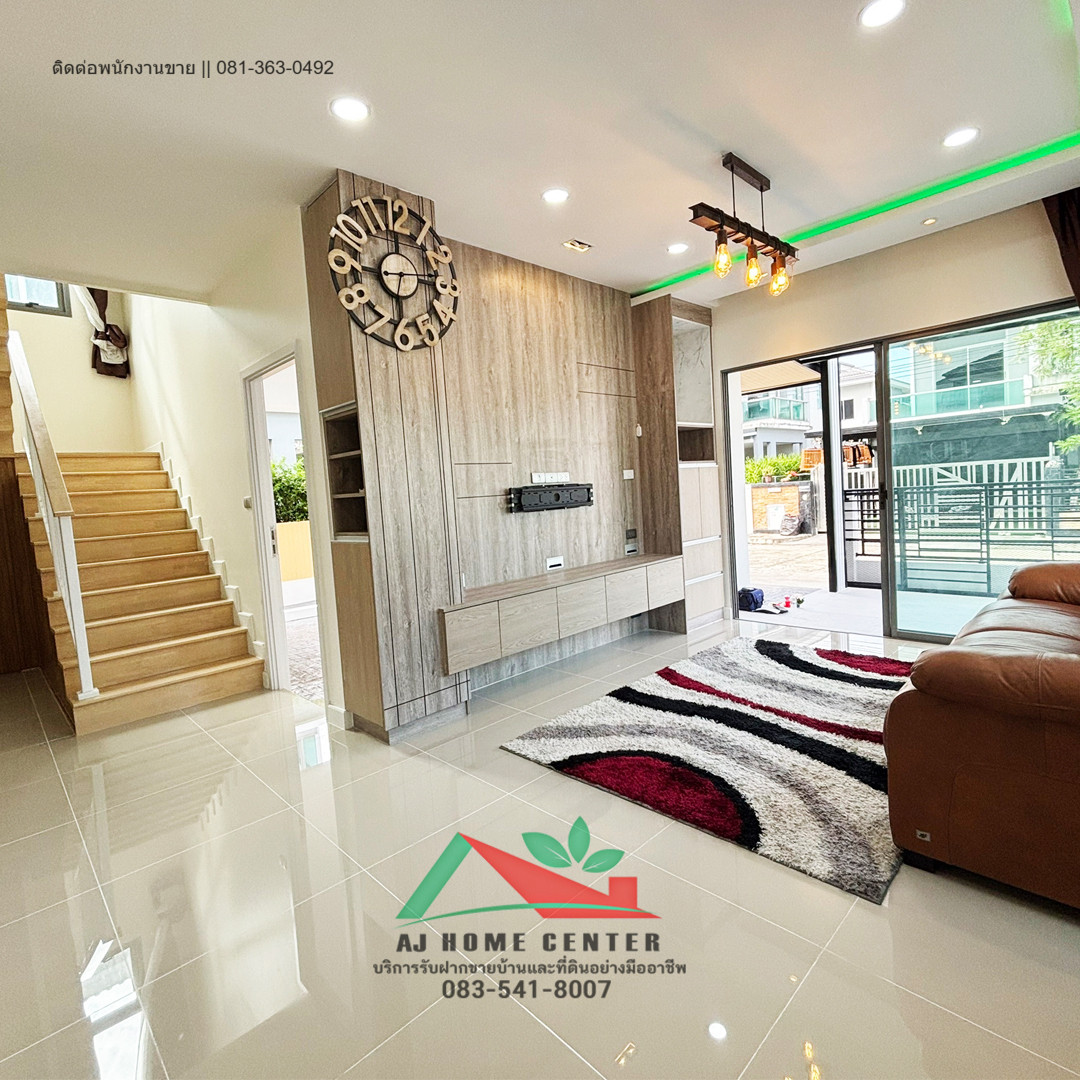 Selling cheapest price 6.89 million Single house 58.8 sq m. Behind the edge of Perfect Place Village 4, Ratchaphruek, newly renovated, free transfer. – รูปที่ 4