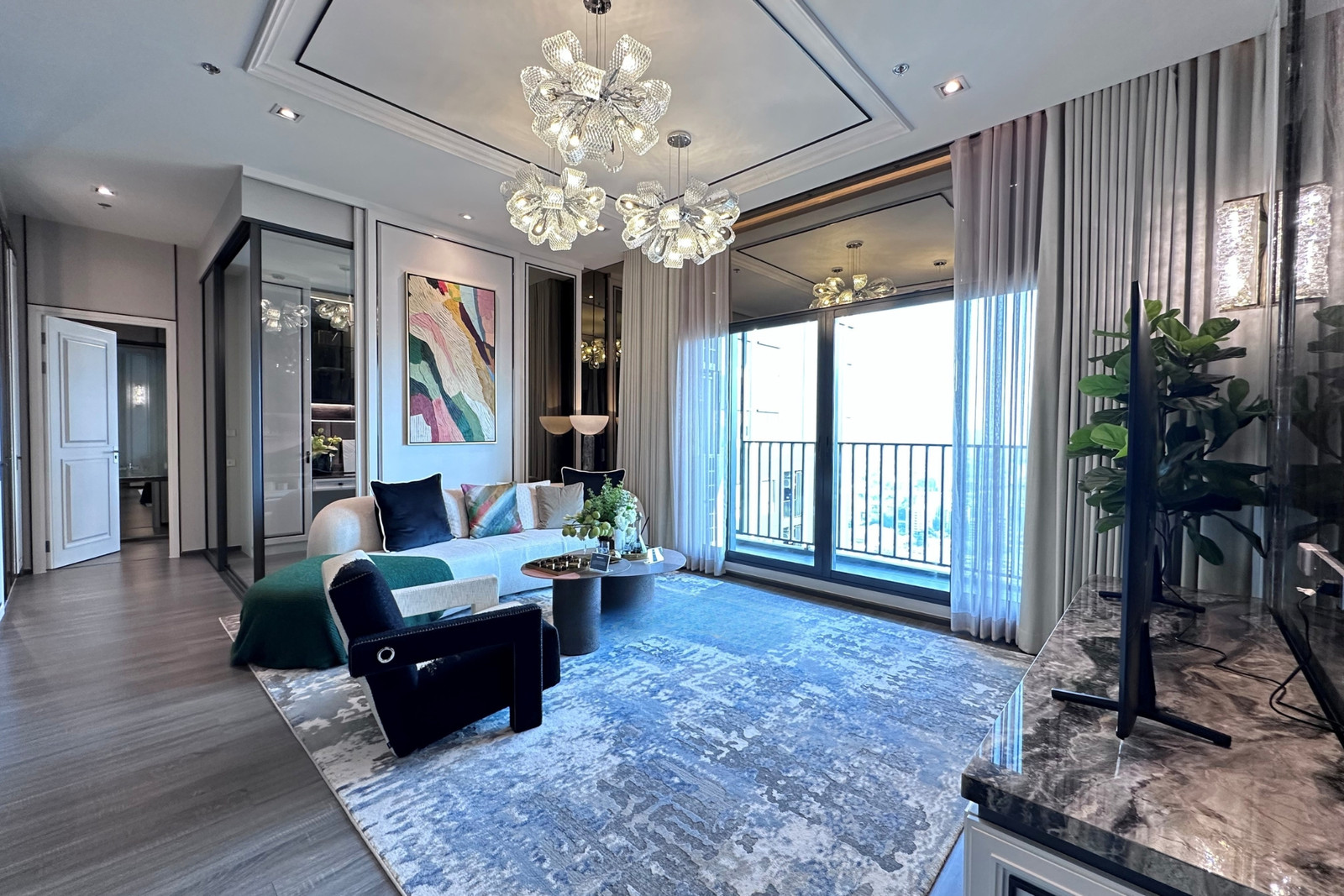Ideo Sukhumvit Rama4 Penthouse ชั้นสูงแต่งครบ ฟรีทุกค่าใช้จ่าย 
