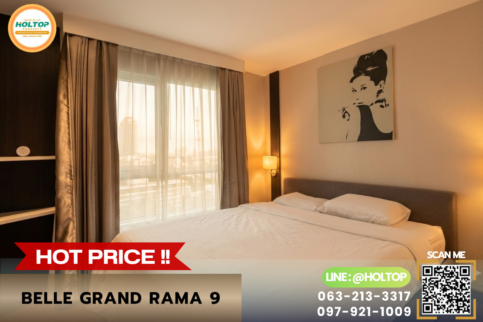 #E1181💕300769ให้เช่าคอนโด Belle Grand Rama 9 #E1181💕300769ให้เช่าคอนโด Belle Grand Rama 9