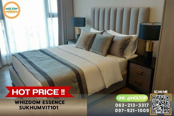 #Z6065💥270769 🔥ให้เช่าคอนโด Whizdom Essence Sukhumvit 101