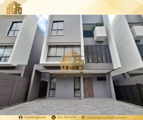 Single house for rent Size 40 sq m. FEEL TOWN Project, Lat Phrao 101, Wang Thonglang, Bangkok [TH5-5526]