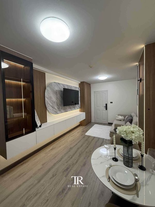 For rent Supalai City Resort Ratchada-Huai Khwang, newly renovated, beautiful. Ready to move in