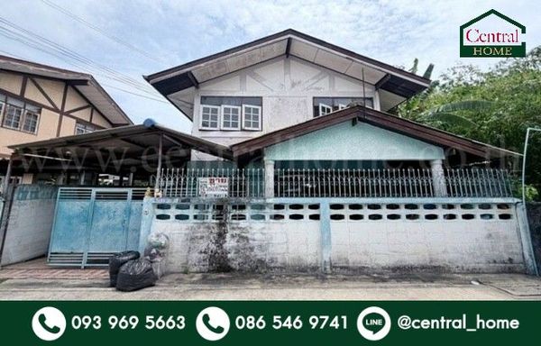 Single house, Nimittra Village, Bang Kruai - Electricity Authority Rama 7, corner house.