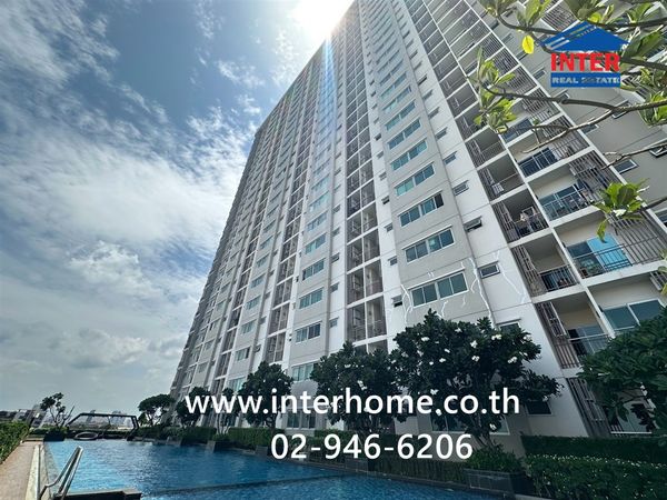 Condominium 46.19 sq m. Supalai Veranda Rattanathibet, opposite Central Northville, Soi Rattanathibet 17. Rattanathibet Road, Mueang Nonthaburi, Nonthaburi