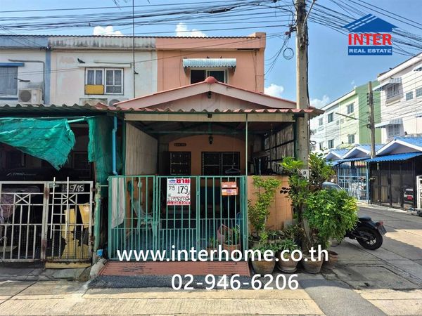Townhouse, 2 floors, 17.9 sq m, Canna House Village. Ban Kluai–Sai Noi Near Central Westgate Soi Ban Kluai-Sai Noi Kanchanaphisek Road Rattanathibet Road, Bang Bua Thong, Nonthaburi