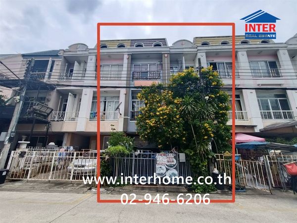 ทาวน์โฮม 3 ชั้น 20 ตร.ว. หมู่บ้านทรัพย์หมื่นแสน นวลจันทร์ ซอยนวมินทร์163 ถนนรามอินทรา ถนนนวมินทร์ เขตบึงกุ่ม กรุงเทพมหานคร
