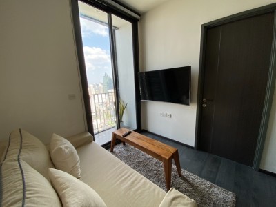 🔥For Rent Immediately🔥 The Edge Sukhumvit 23, high floor, beautiful city view, near BTS Asoke and MRT Sukhumvit.