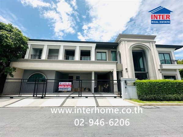 2-story detached house, 119 sq m, Grand Bangkok Boulevard Village, Bangna-On Nut. Sukhaphiban 2 Road, Prawet District, Bangkok