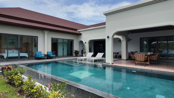 BIRDIE Luxury L-Shaped Pool Villa Near Black Mountain – Hua Hin (BS69070035)