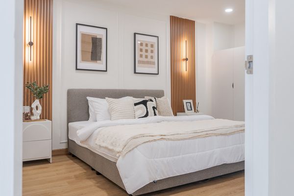 🔥Condo for sale: D.D. Tower, D.D. Tower, Ratchada-Pracha Songkhro location, near MRT Huai Khwang / Sutthisan, extra large room ✅ High and airy view.