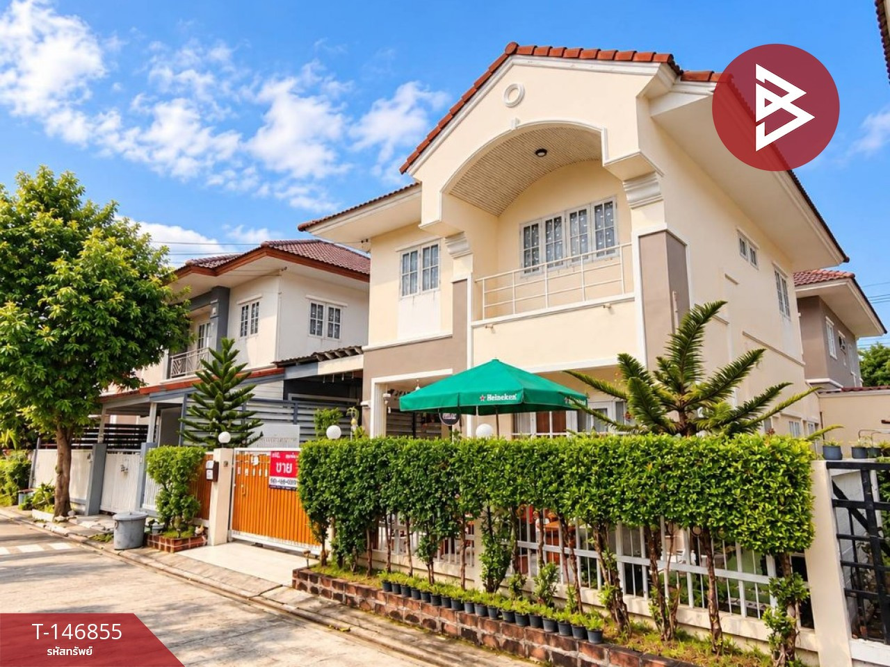 Semi-detached house for sale, Burirom Village Lam Luk Ka-Khlong 4 Pathum Thani – รูปที่ 2