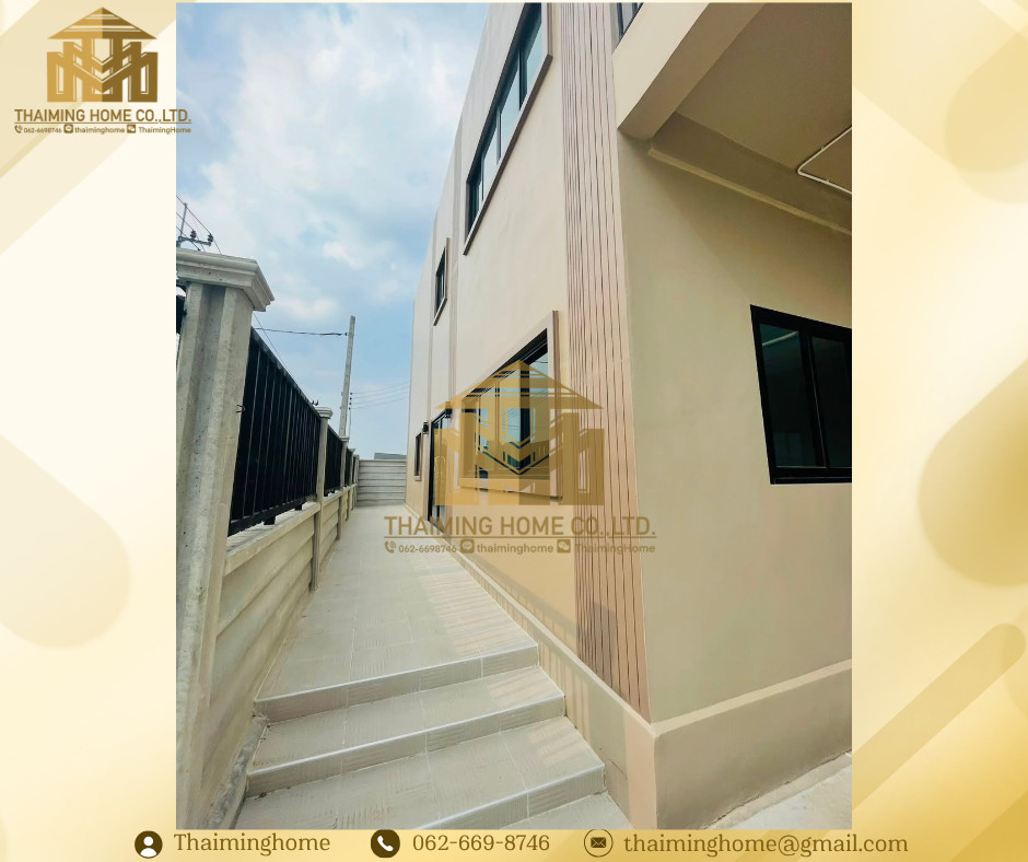 ให้เช่าโกดัง+โรงงานพร้อมออฟฟิศ สไตล์โมเดิร์น ขนาด 350 ตรม.ย่านบางใหญ่ นนทบุรี [TW5-3626] – รูปที่ 2