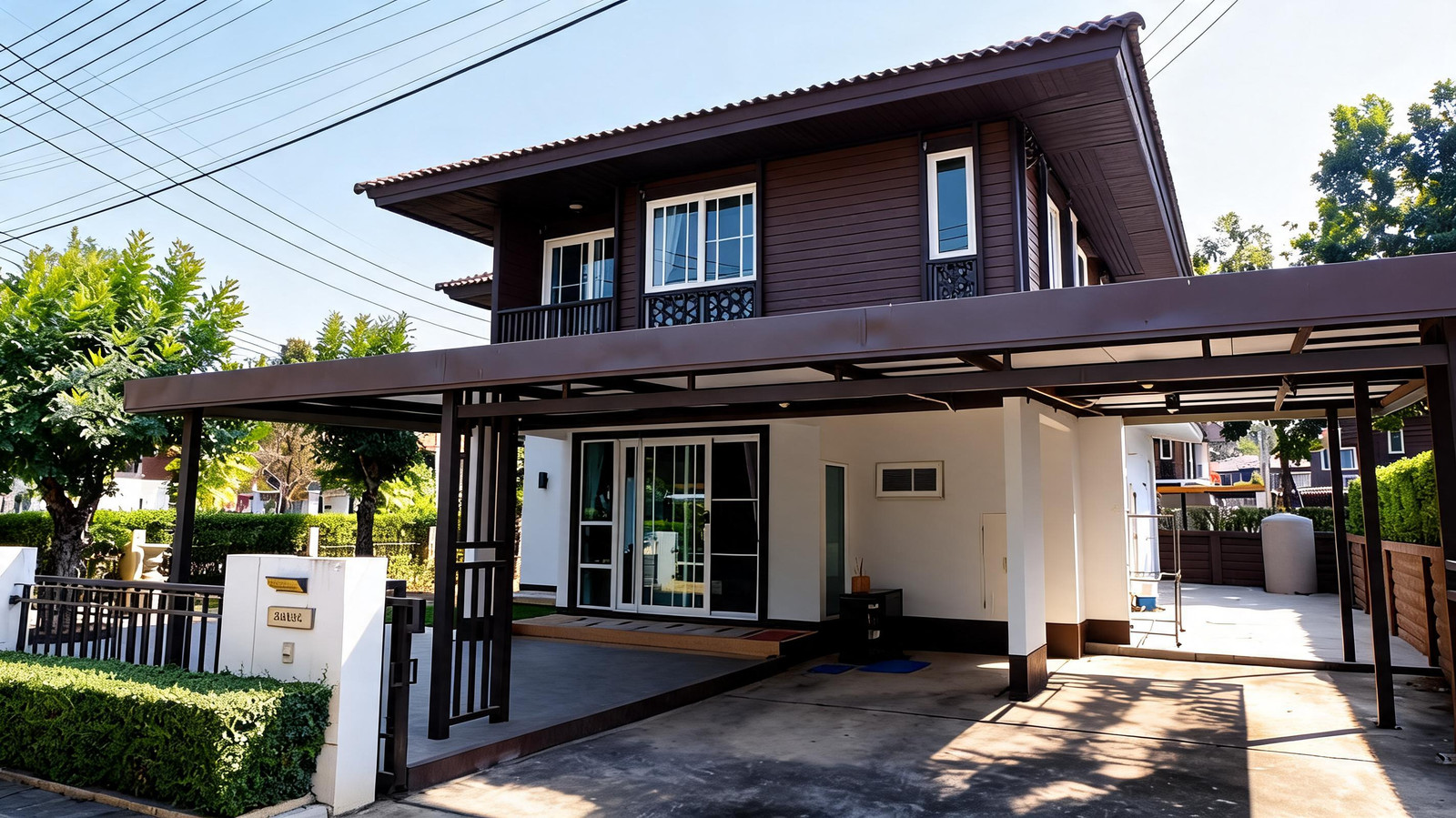 ✨ Selling at a loss, only 5.9 M left, corner plot detached house, Burasiri San Phi Suea project, Chiang Mai. ✨ Selling at a loss, only 5.9 M left, corner plot detached house, Burasiri San Phi Suea project, Chiang Mai.