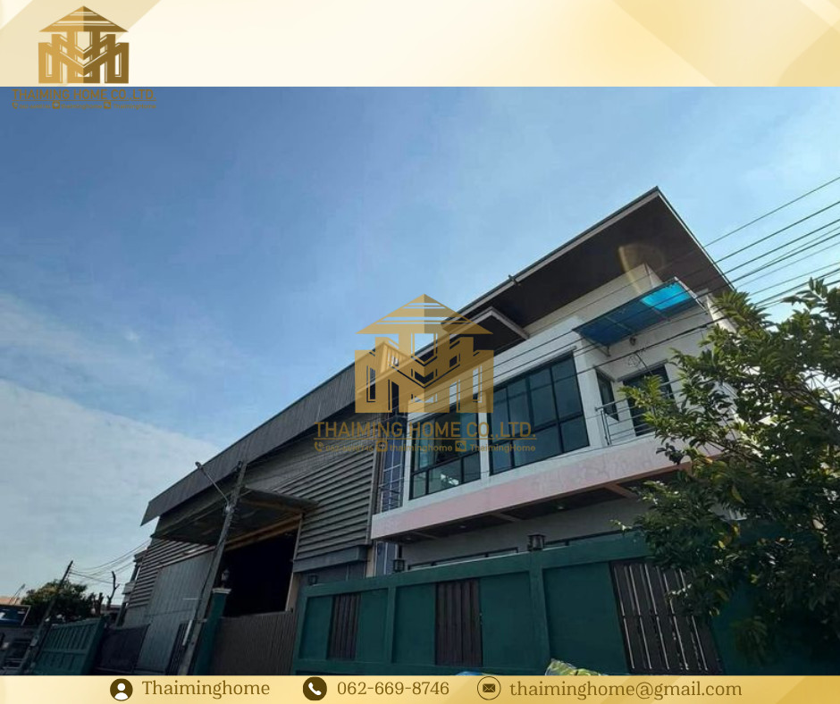 For sale/rent factory/warehouse, area 286.4 sq m, Bang Chuet, Samut Sakhon, pink area. Trailer accessible (TW8-25726) – รูปที่ 2