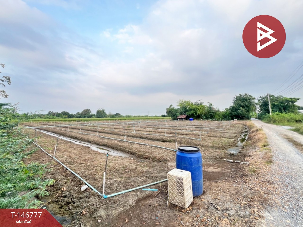 Empty land for sale, area 4 rai 3 ngan 3 sq m, Don Tum, Nakhon Pathom. – รูปที่ 4