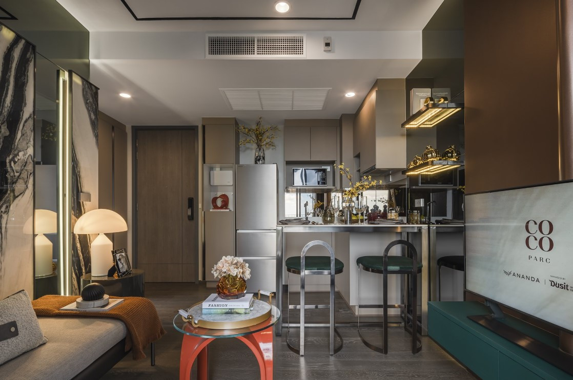COCO Parc finds special deals from projects with 2 bedrooms, 2 bathrooms, all expenses free.
