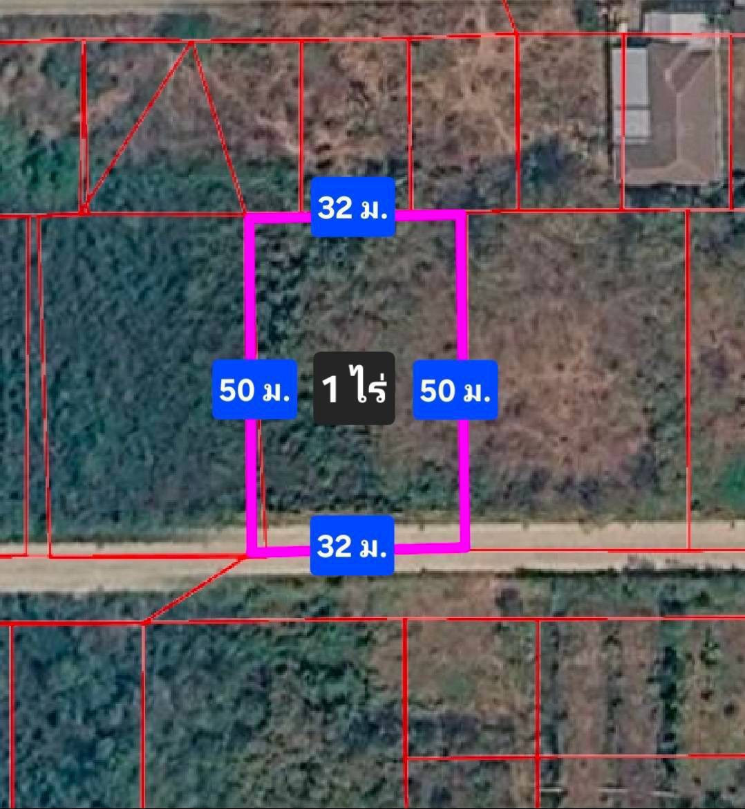 Land for sale in Khlong Song, 1 rai, beautiful plot, good price, only 5 million baht. – รูปที่ 3